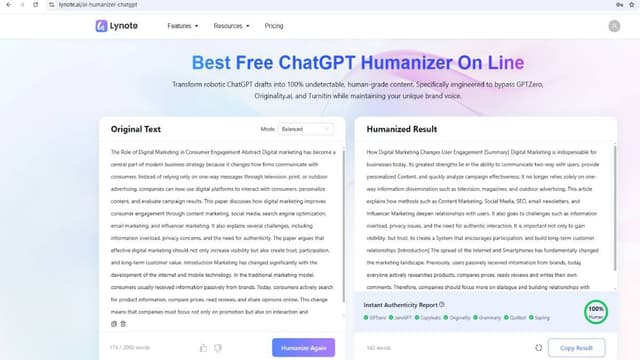 Exporta tu texto de calidad humana