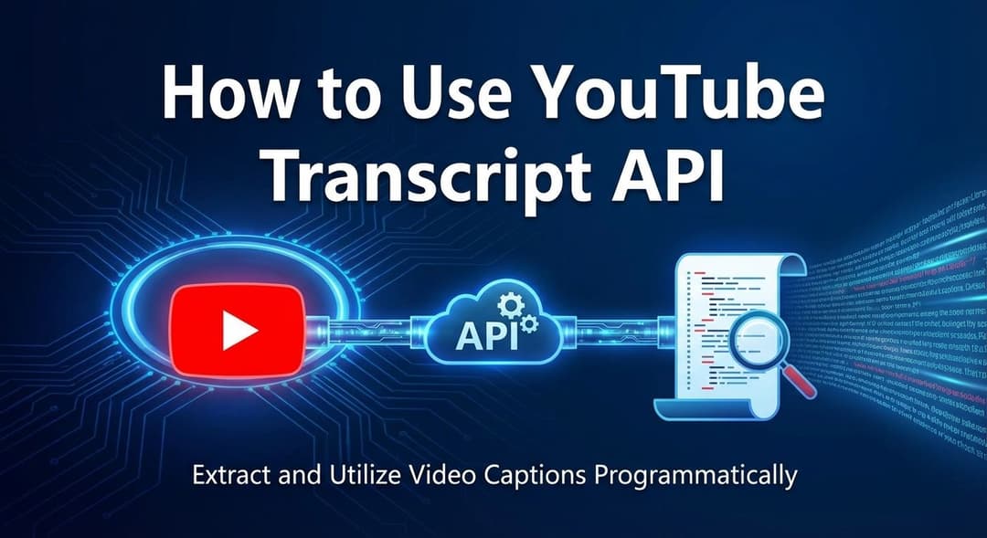 如何使用 YouTube Transcript API（及其最佳无代码替代方案）