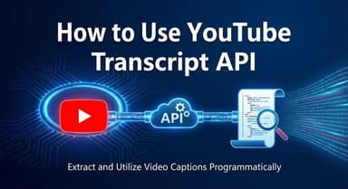 Cómo utilizar la YouTube Transcript API (y las mejores alternativas No-Code)