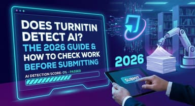 Turnitin 能检测出 AI 吗？2026 年完整指南及提交前的自查方法