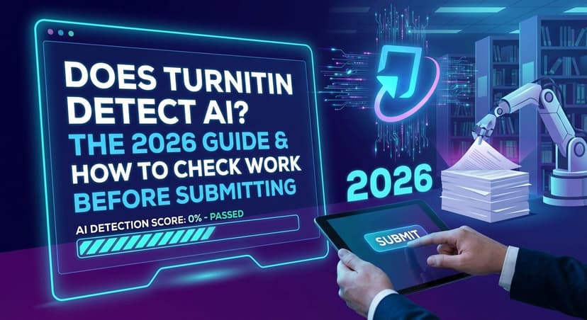 Обнаруживает ли Turnitin ИИ? Руководство 2026: Проверка перед отправкой
