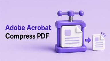 Adobe Acrobat Compress PDF