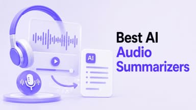 Las 6 Mejores Herramientas de Resumen de Audio IA Evaluadas (2026)