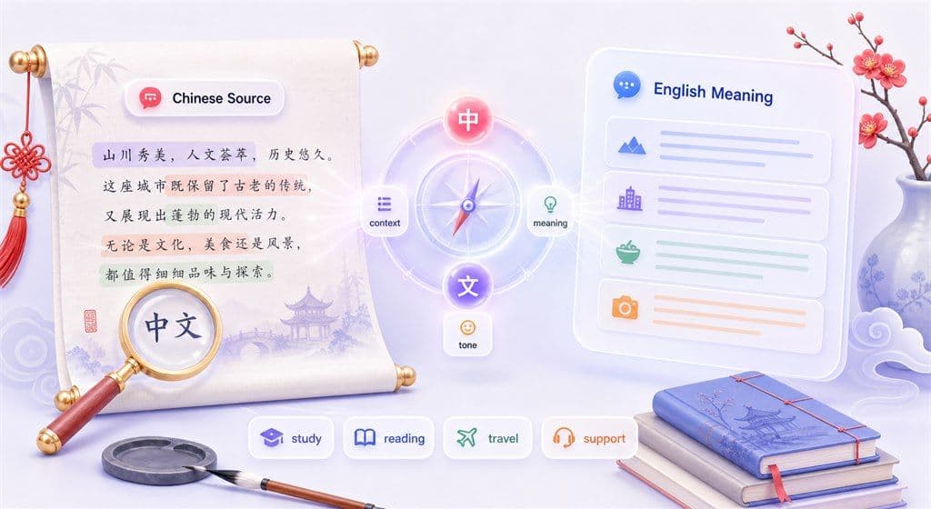 Chinese to English Translation for Source Text