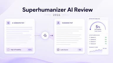 Superhumanizer AI 2026年评测：它能绕过AI检测器并让AI写作听起来像人类吗？
