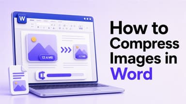 How to Compress Images in Word