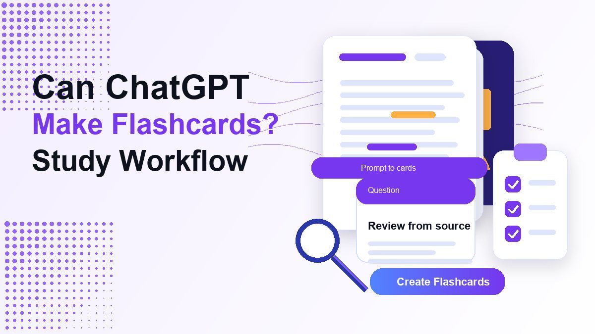 Kan ChatGPT Flashcards Maken? Wat Studenten Moeten Weten