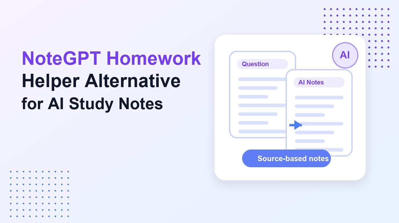 Alternativa a NoteGPT como Ayudante de Tareas: Reseña de Lynote