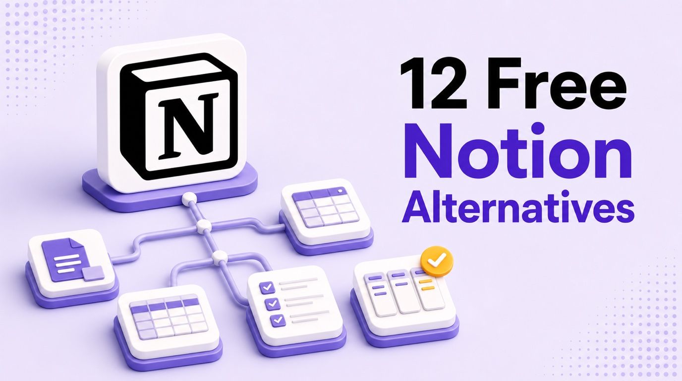 12 kostenlose Notion-Alternativen, die wirklich zu Ihrem Workflow passen