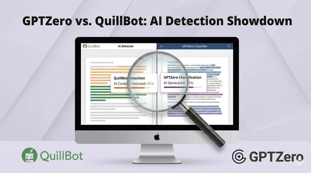 GPTZero 与 QuillBot AI 检测器：2026 年全面对比