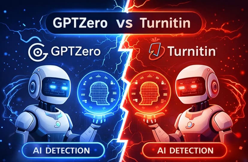 GPTZero против Turnitin: Какой детектор ИИ лучше всего выявляет ИИ?