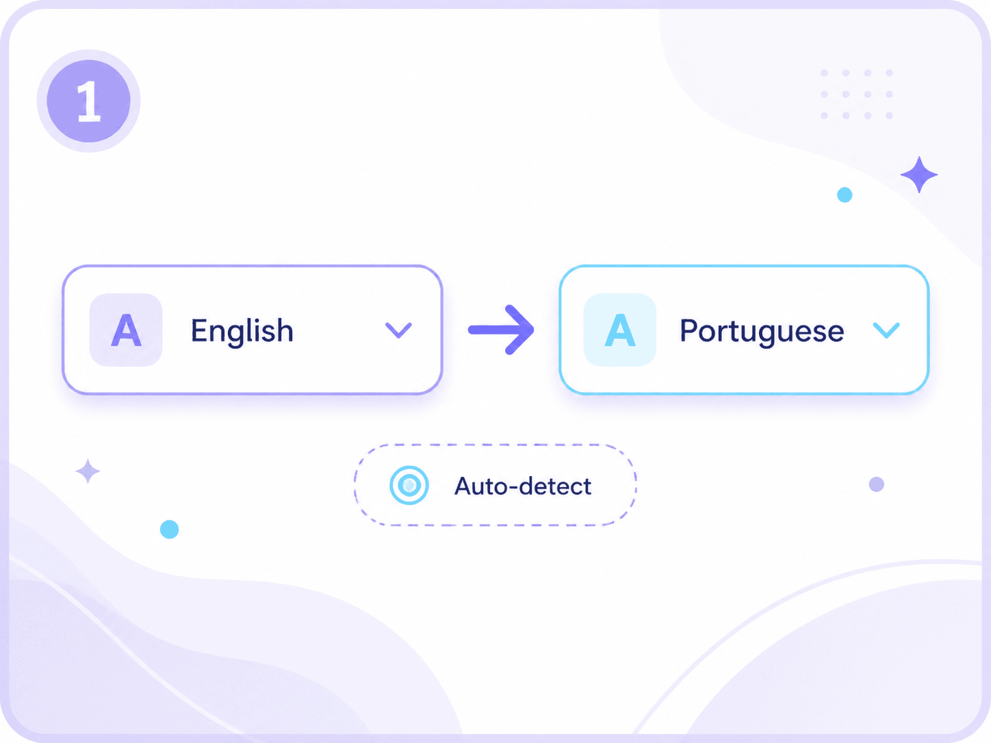 Step 2. Select Portuguese
