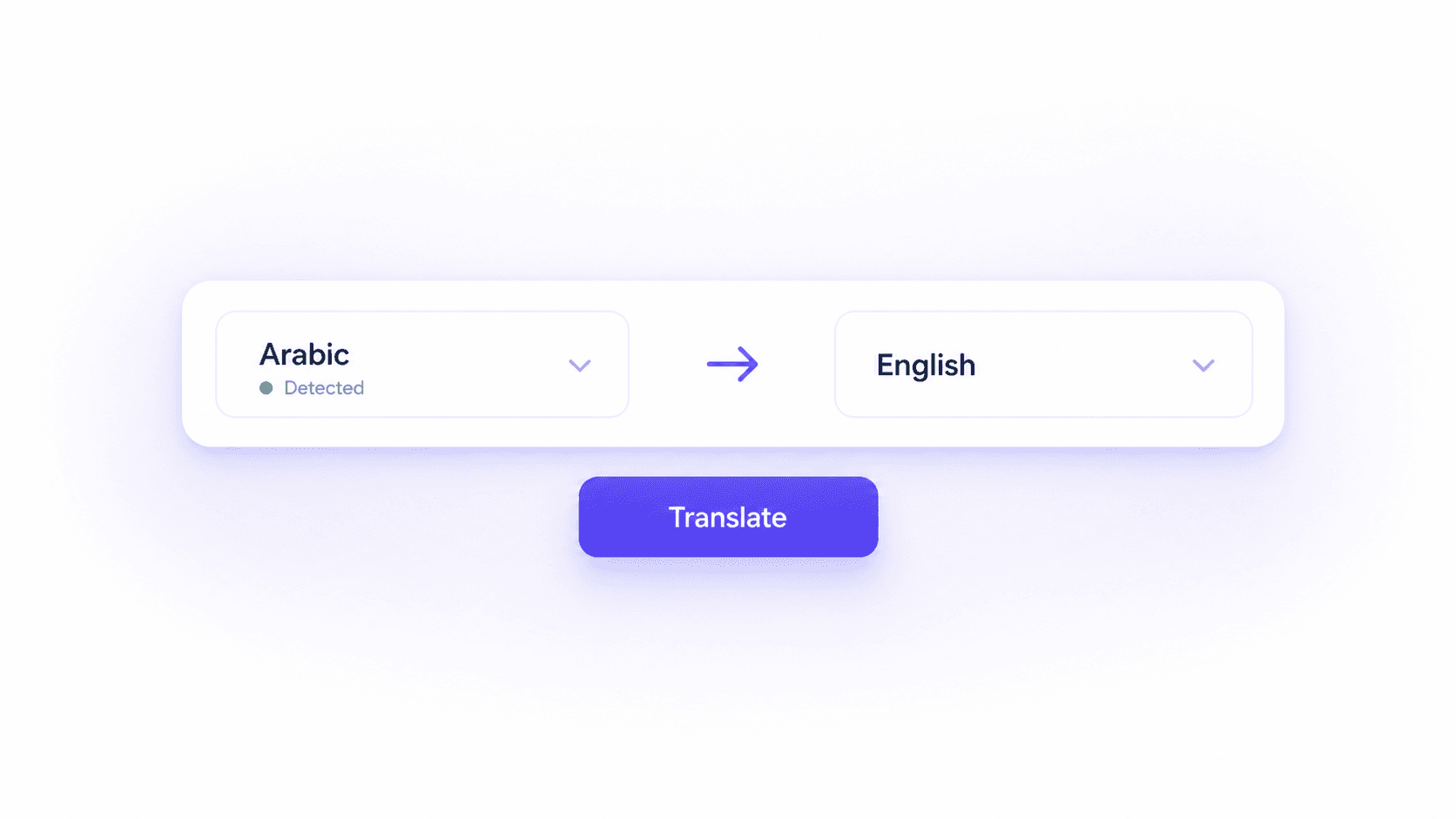 Paso 2. Seleccione árabe e inglés