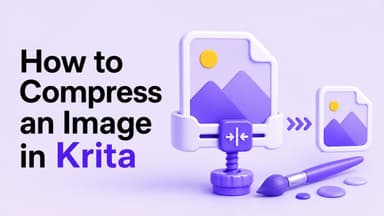 How to Compress an Image in Krita