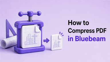 How to Compress PDF in Bluebeam
