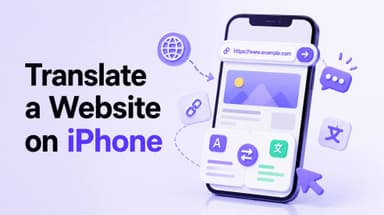 Cómo traducir un sitio web en iPhone y iPad