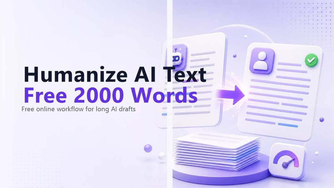 Come Umanizzare Testo AI Gratis 2000 Parole nel 2026