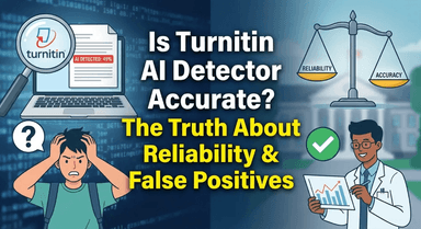 Is Turnitin AI Detector Accurate? The Truth About Reliability & False Positives