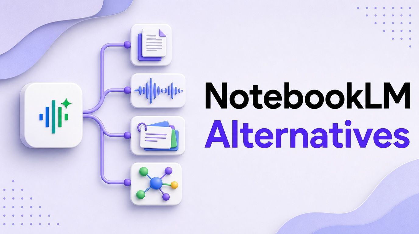 8 NotebookLM Alternatives That Fit Different Research Workflows