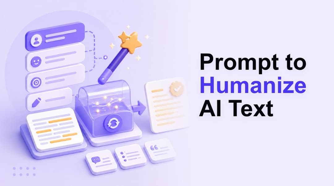 Prompt to Humanize AI Text: 20 Copy-Ready Options