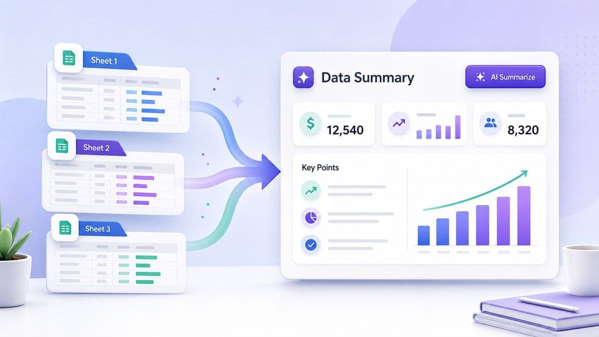 Resumir datos de hojas de trabajo de varias hojas de trabajo