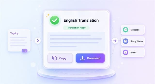 Paso 3. Copia o descarga la traducción al chino