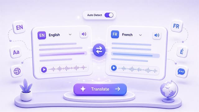 Seleccionar inglés y francés