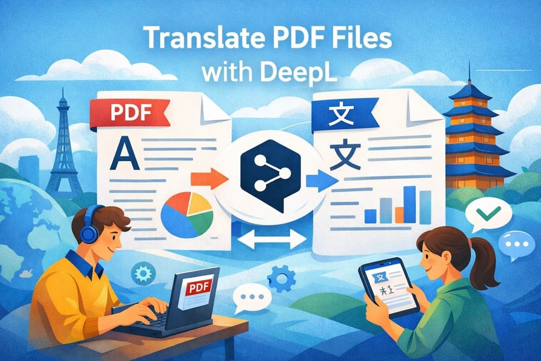 用 DeepL 翻译 PDF：PDF文档翻译完整指南