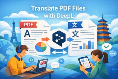 用 DeepL 翻译 PDF：PDF文档翻译完整指南