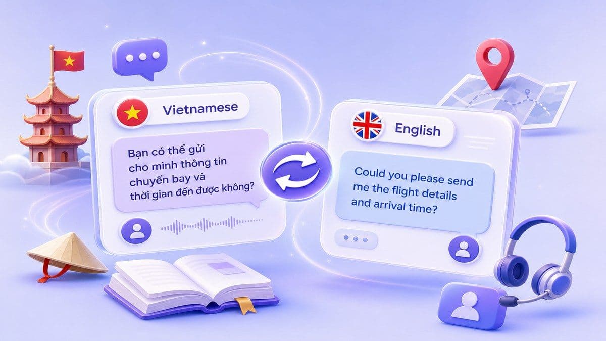 Traducción de vietnamita a inglés cuando la necesites
