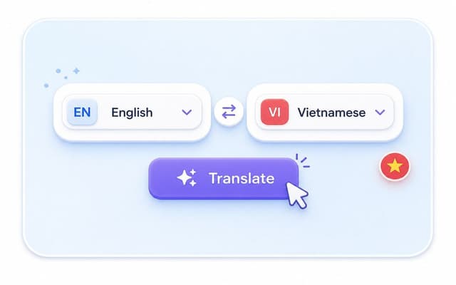Paso 2. Selecciona el vietnamita como idioma de destino
