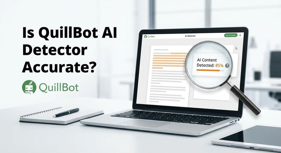 QuillBot AI 检测器准确吗?(2026 可靠性测试与评测)