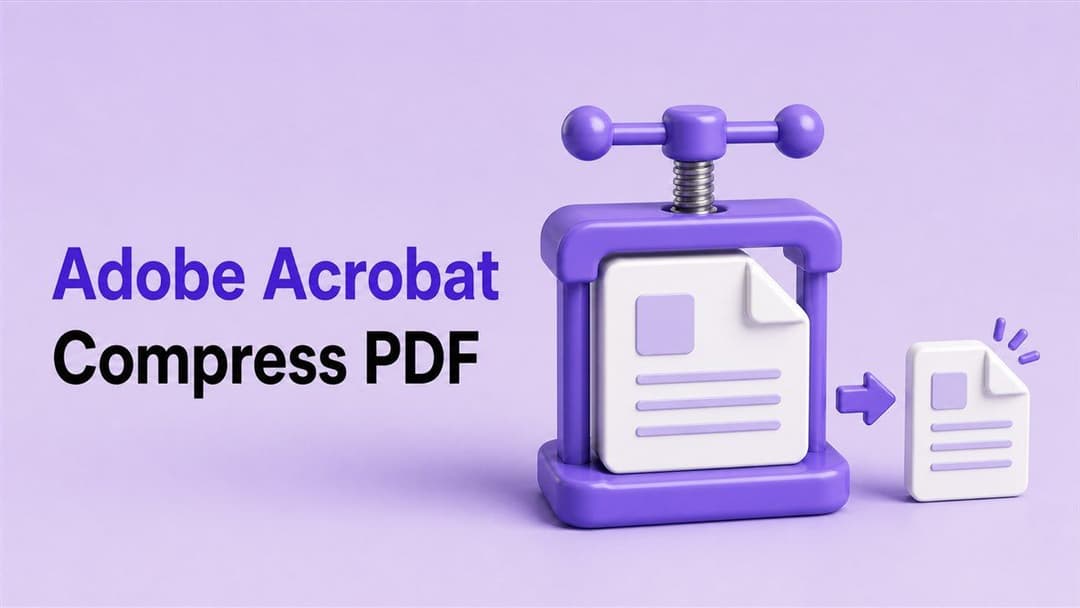 Adobe Acrobat PDF Comprimeren