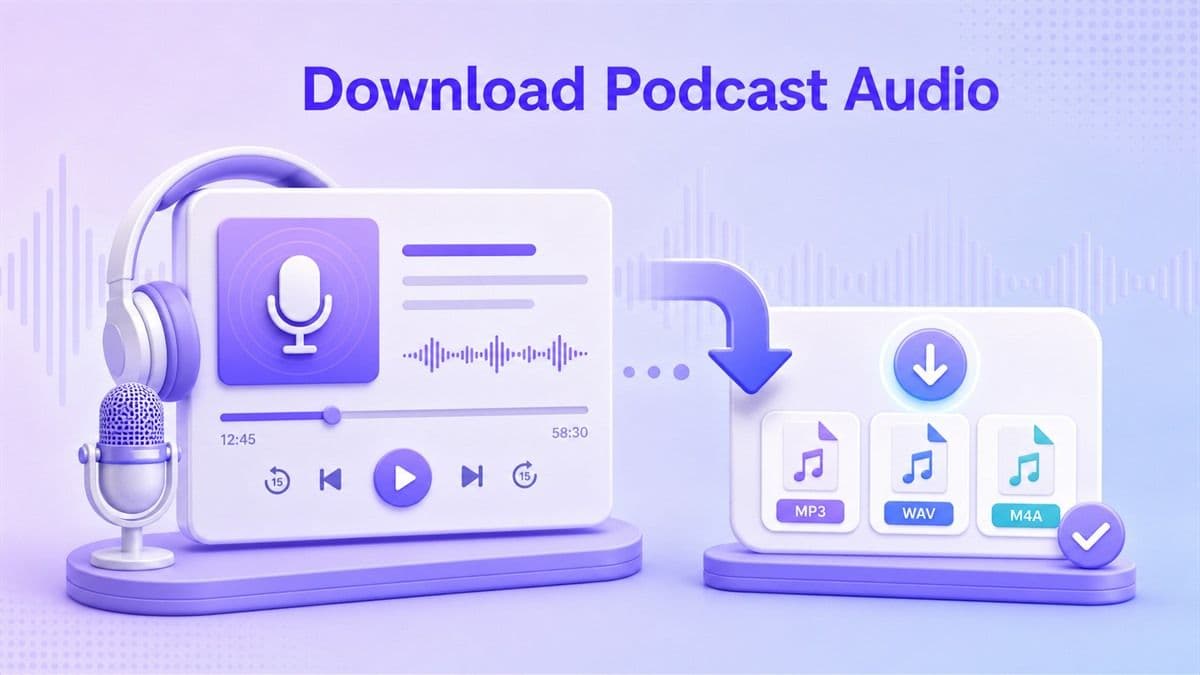 Passo 1. Scarica l'audio del tuo podcast