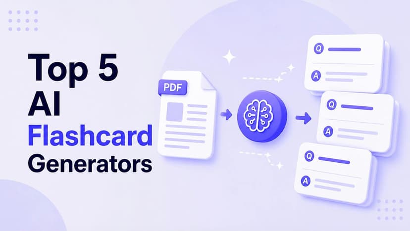De 5 Beste AI Flashcard Generatoren (Getest & Beoordeeld)