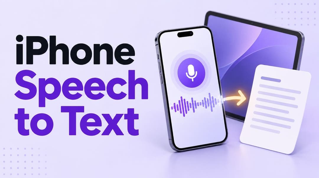 10 Best Speech-to-Text Apps for iPhone and iPad