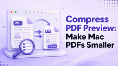 Comprimir PDF no Pré-visualização: Reduza o Tamanho de PDFs no Mac