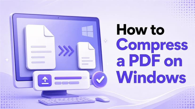 วิธีบีบอัดไฟล์ PDF บน Windows: 5 วิธีง่ายๆ