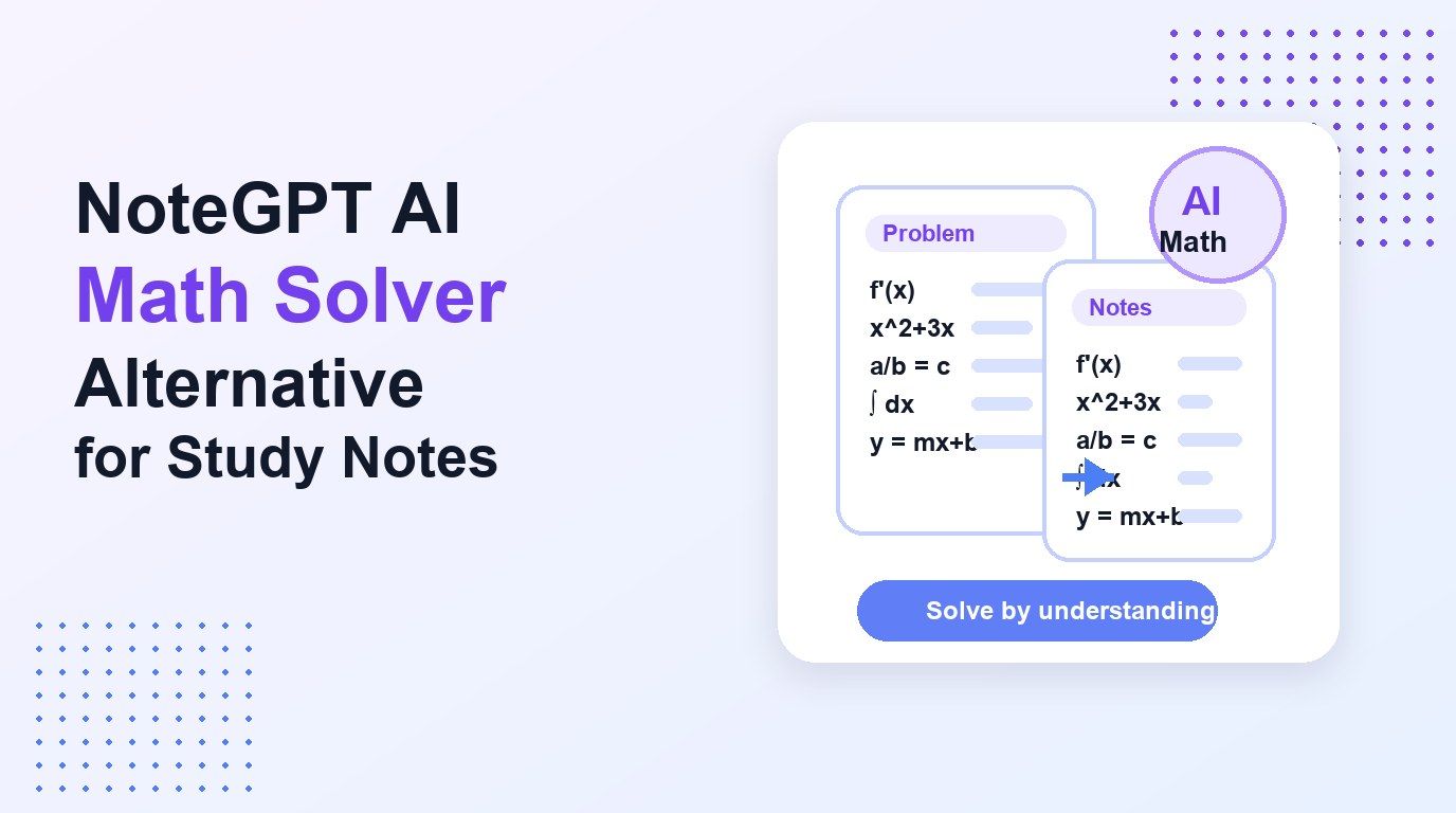 Alternativa a NoteGPT AI Math Solver: Reseña de Lynote