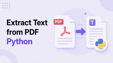 Python 提取 PDF 文本:3 个库怎么选