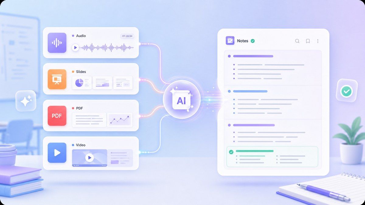 AI Lecture Notes From Real Class Materials