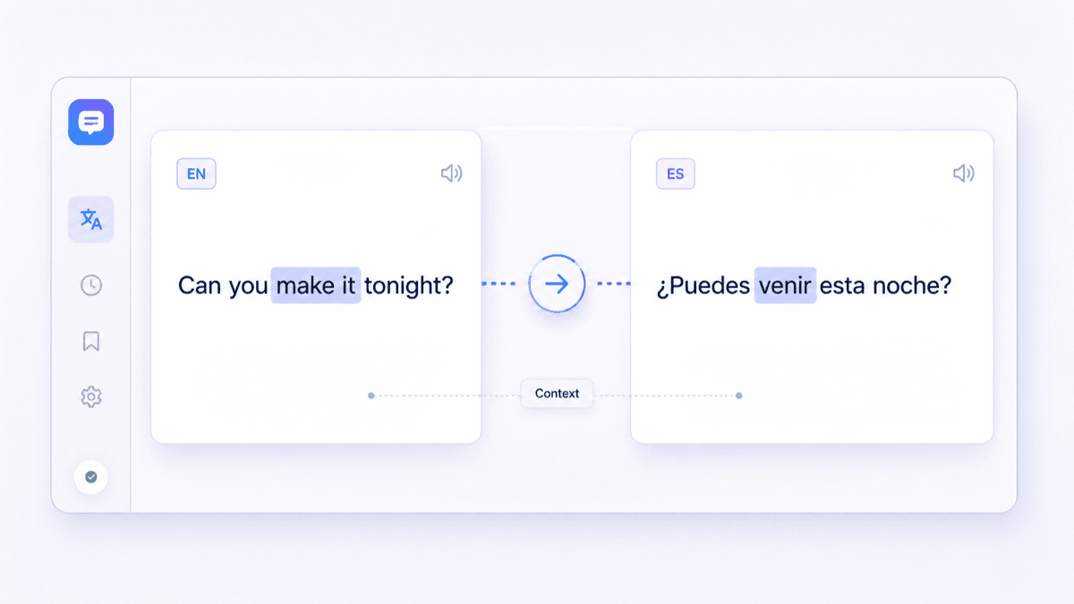 Traduci dall'inglese allo spagnolo con contesto
