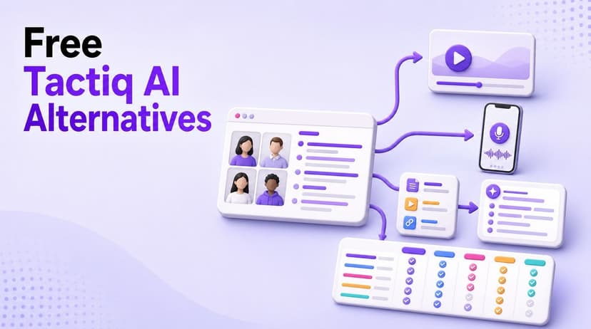 7 бесплатных альтернатив Tactiq AI для улучшения заметок со встреч