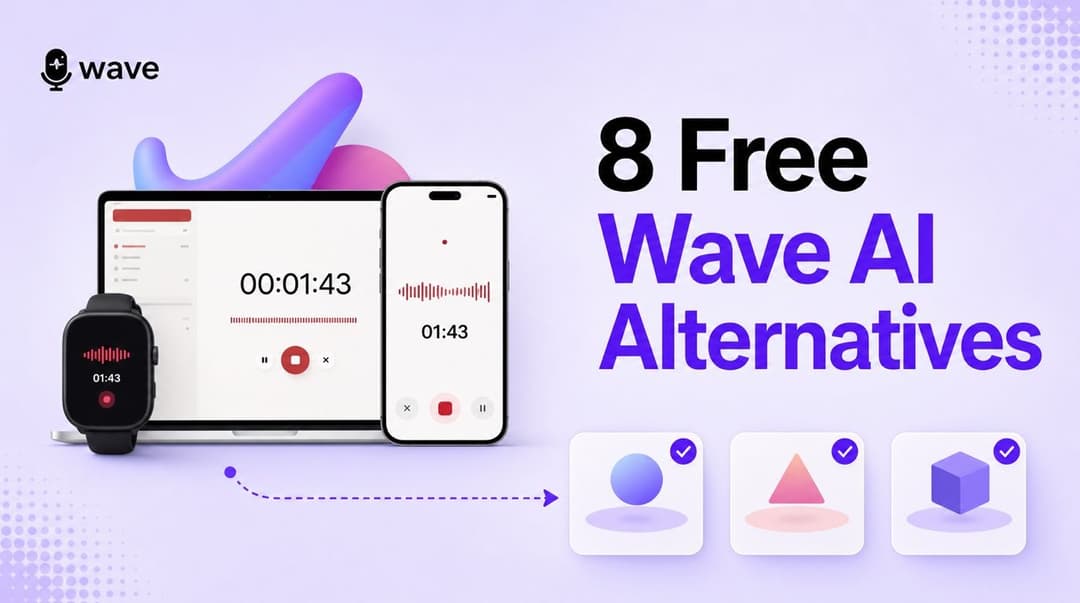 8 najlepszych darmowych alternatyw dla Wave AI do inteligentniejszych notatek