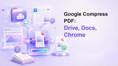 Google Comprimir PDF: Drive, Docs, Chrome y una opción en línea más sencilla