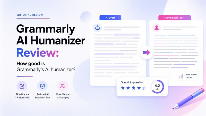 รีวิว Grammarly AI Humanizer: Grammarly AI Humanizer ดีแค่ไหน?