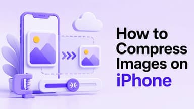 iPhoneで画像を圧縮する方法