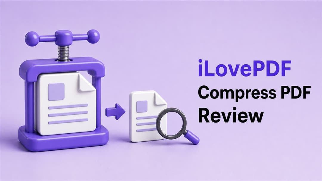 iLovePDF PDF Comprimeren Recensie