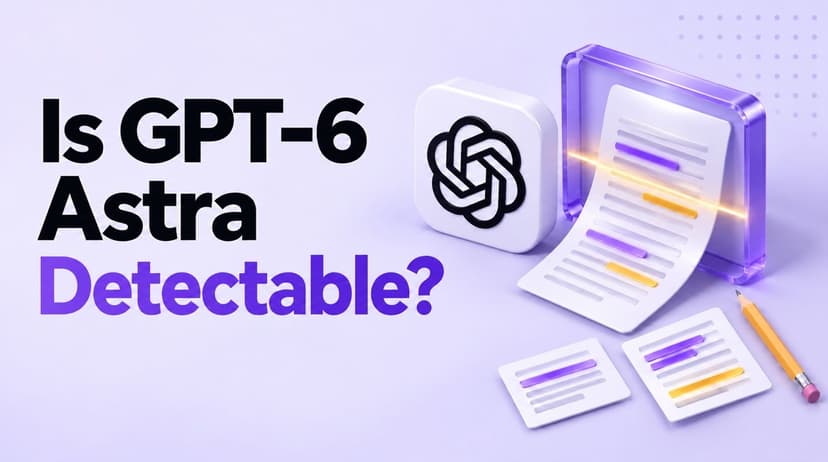 Os Detetores de IA Conseguem Detetar o GPT-6 Astra? O Que as Evidências Mostram