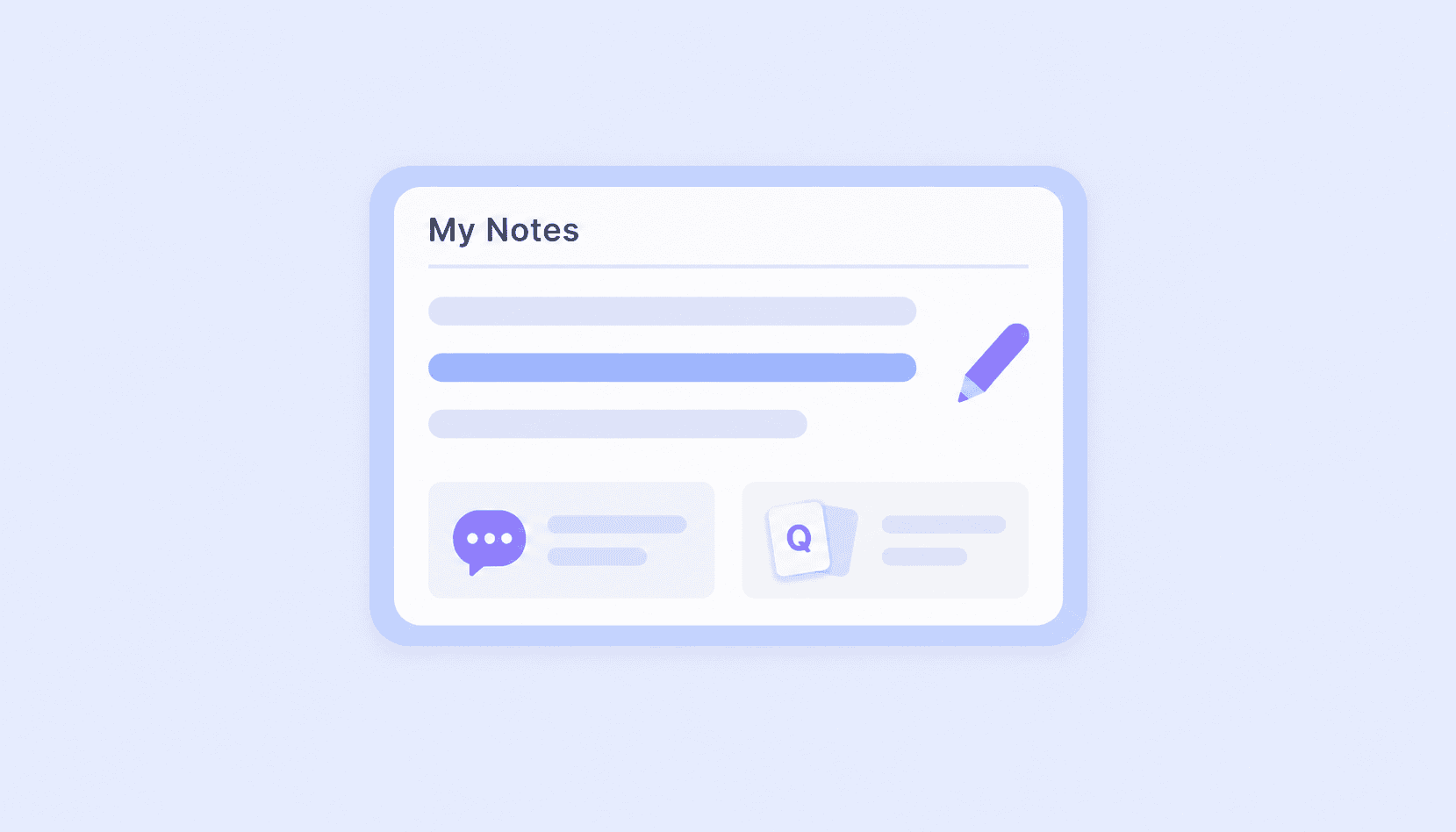 meine privaten Notizen – Notizen bearbeiten, überprüfen und wiederaufrufen